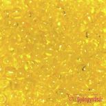 Sárga átlátszó 4 mm, kb. fél kilós kínai kásagyöngy